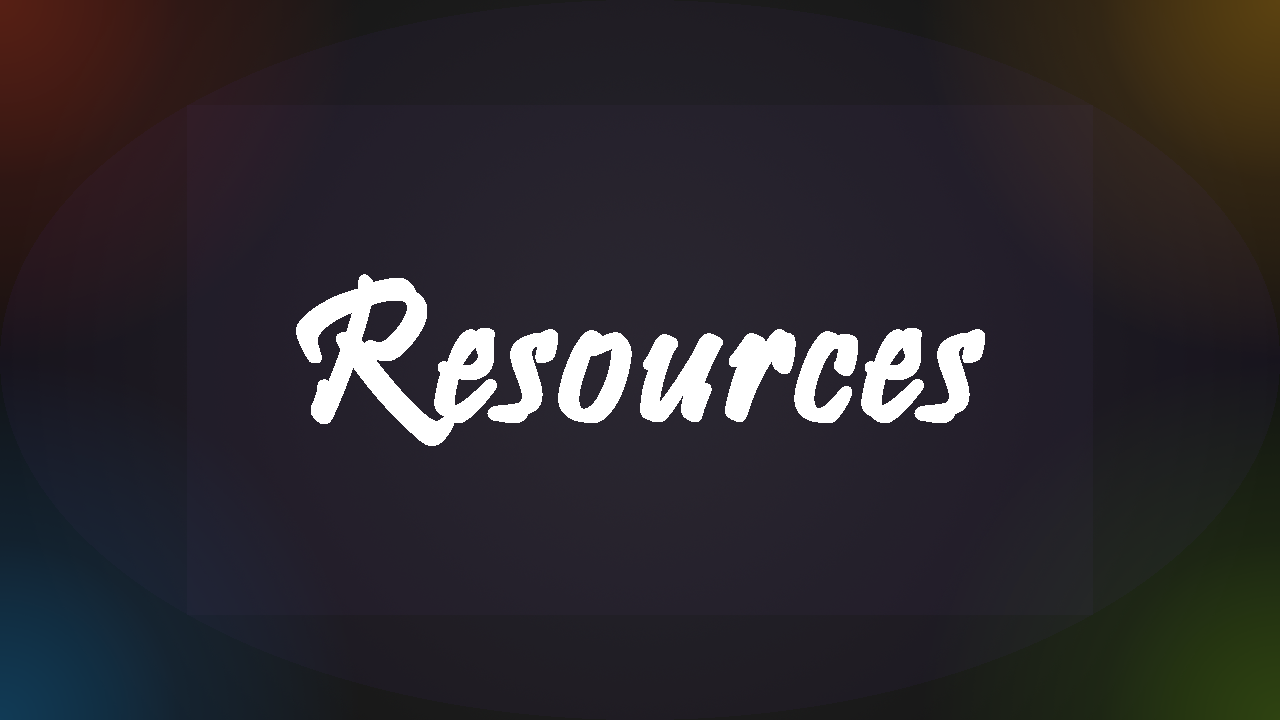 Programming Resources